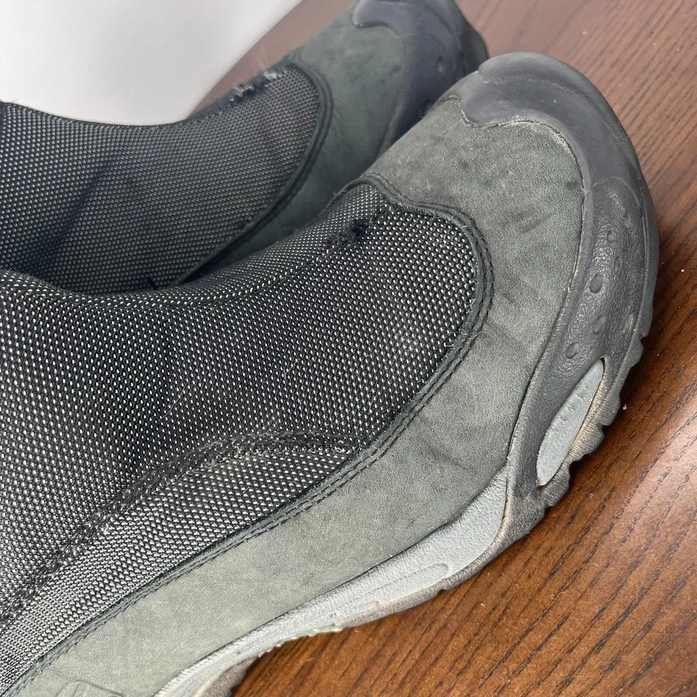 Keen Dry Hofn Boots Womens 9.5 Gray Black Leather Insulated Waterproof 5245-BKDS